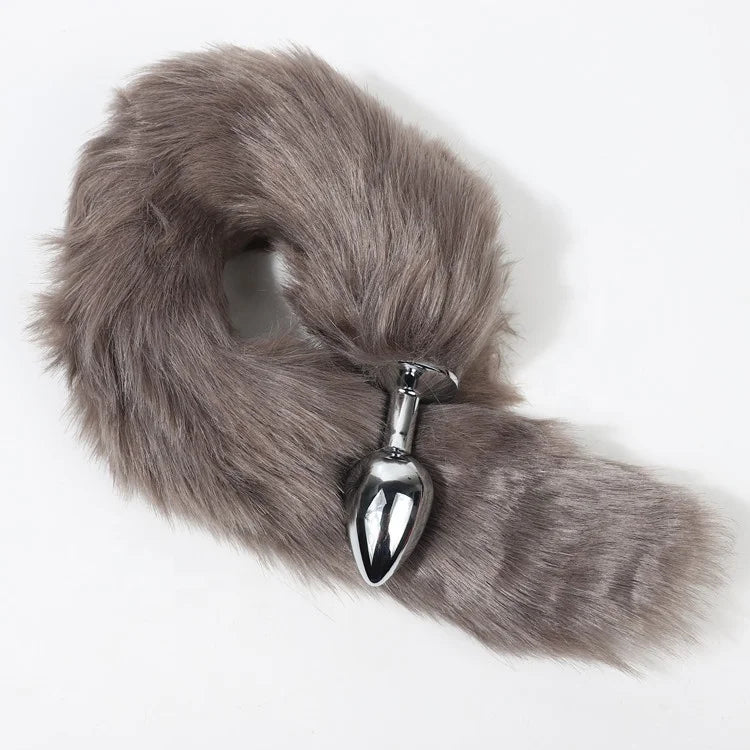 Anal Plug Sexy Fox Tail Vaginal Plug Dildo Masturbation Anal Vibrator Men Prostate Massager Female Masturbator Anal Masturbating