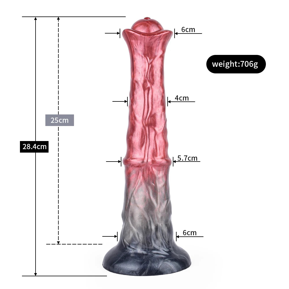FAAK Squirting Penis Soft Silicone Fantasy Ejaculation Long Horse Dildo With Suction Cup Size S M L Penetration Anal Plug