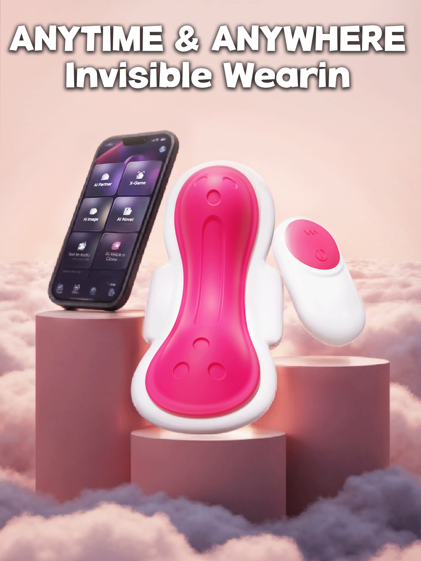 Mini Panty Massager Vibrator APP Remote Control Waterproof rator Female Massager
Quiet operation
USB charging 
Compact design
Discreet shipping