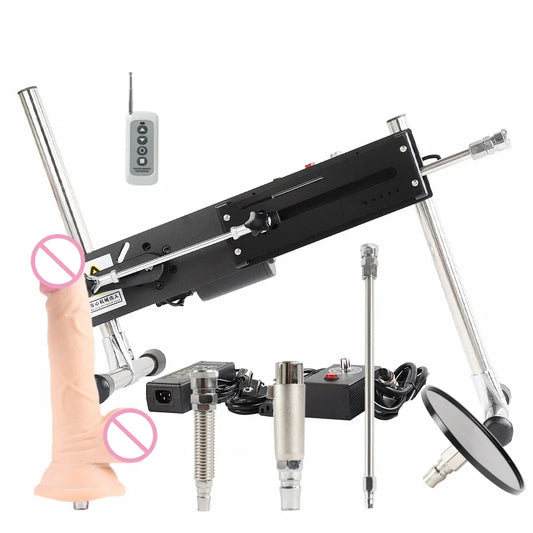 Automatic Machine for Women Thrusting Toy with Di*** Attachments Hands-Free Adult s** Toys