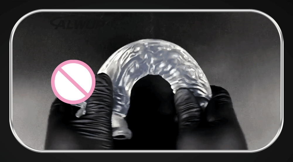 Realistic Transparent Dildo for Women Silicone Realistic Fake Dick Penis with Strong Suction Cup Hands-Free Adult Sex Toy