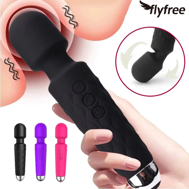 20 Speeds Powerful AV Vibrator for Women 
Mini Rechargeable Massager , Pocket Relax Vibes
Quiet operation
USB charging 
Compact design
Discreet shipping