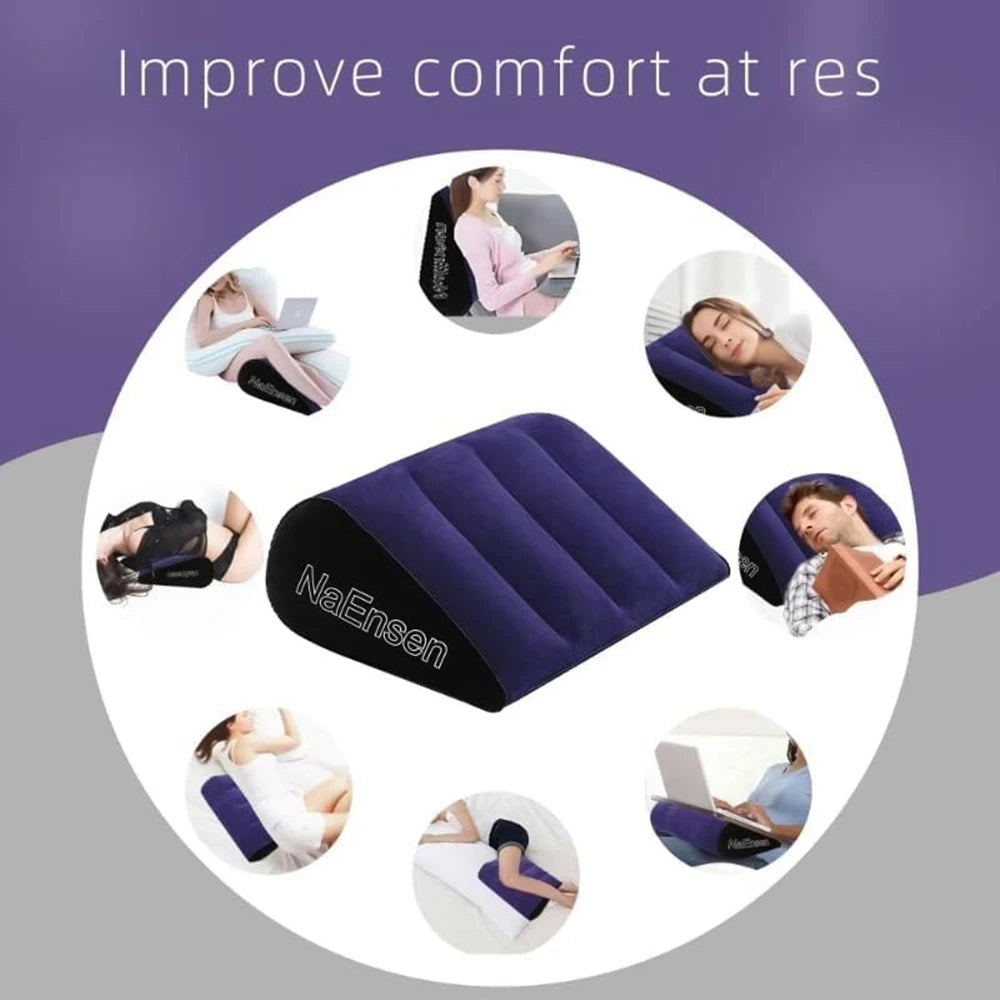 Sexy Pillow Multifunctional Sex Furniture  Air Magic Games Positions Cushion Couples BDSM Sofa Wedge Pad Sexual Life Inflatable