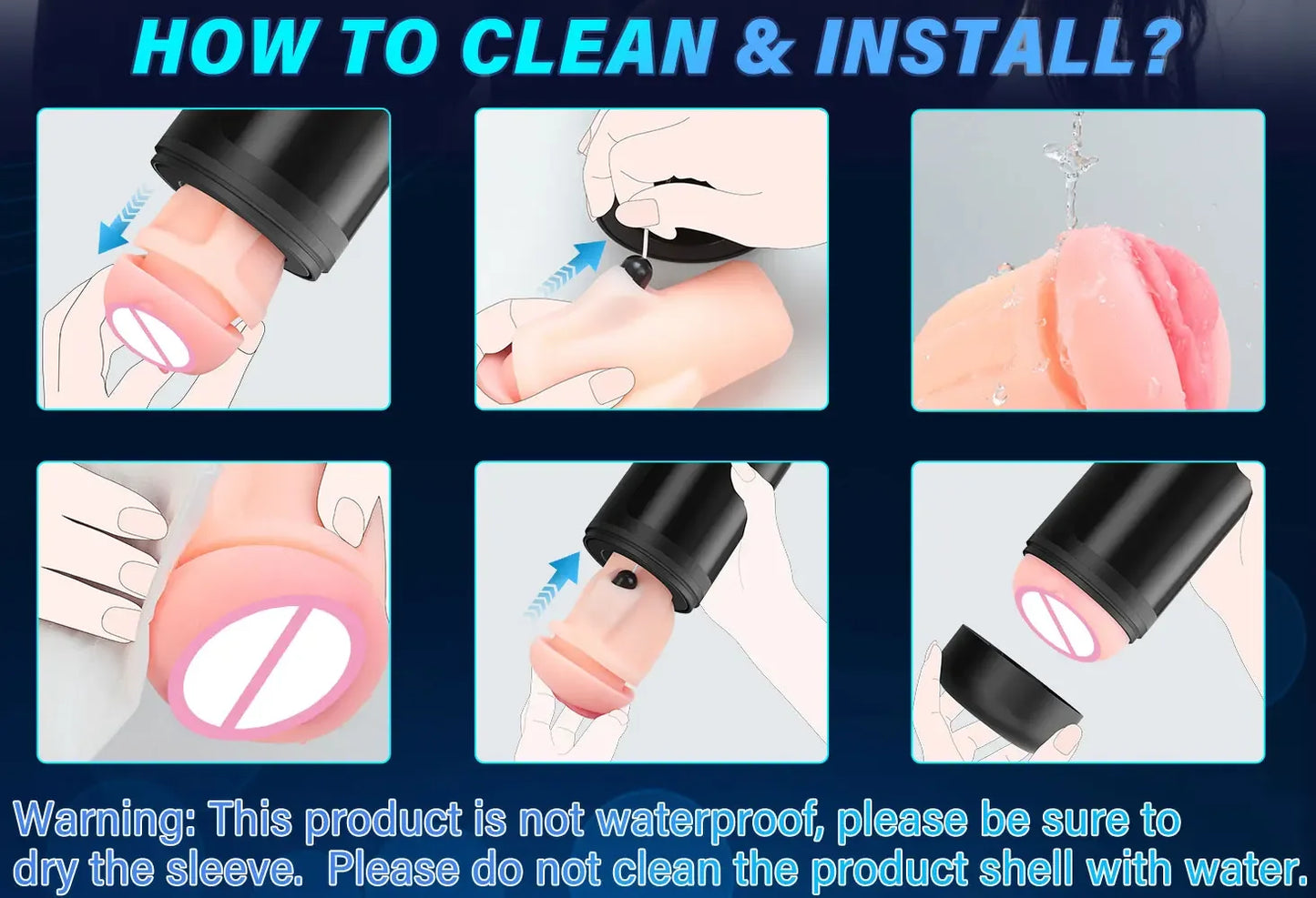 Realistic Vagina Automatic Male Masturbator Pocket Pussy Thrusting Sucking Blowjob Penis Vibrator Massager Adult Sex Toys 18