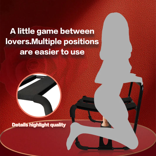 Adjustable height sex chair sex posture auxiliary sex furniture SM novel toys for couples bedroom couple games