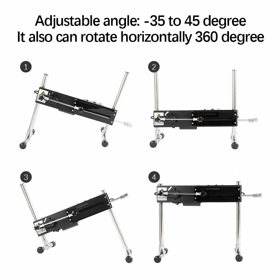 Automatic Machine for Women Thrusting Toy with Di*** Attachments Hands-Free Adult s** Toys