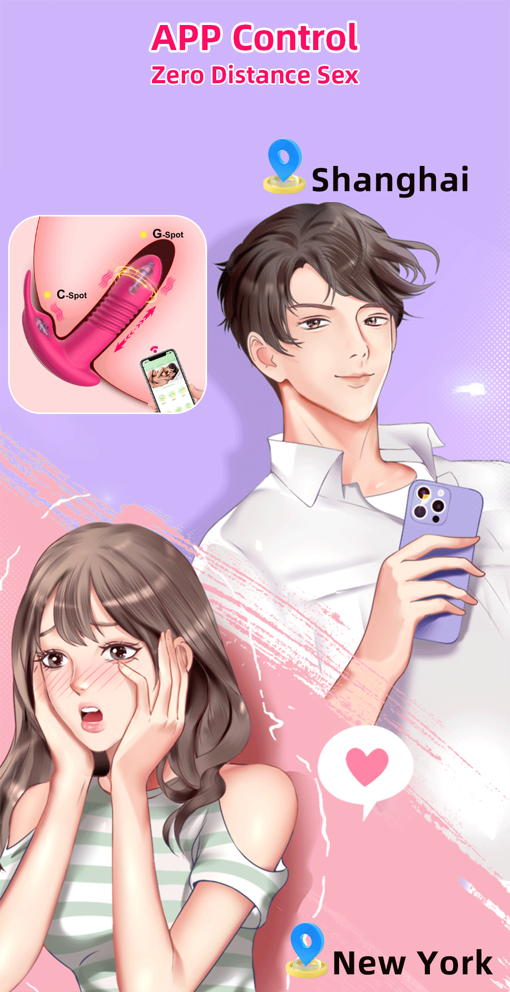 APP Bluetooth Control Vagina Vibrator Masturbation Women Clitoris Vibration Stimulator Wearable Vibrator Adult Erotica Products