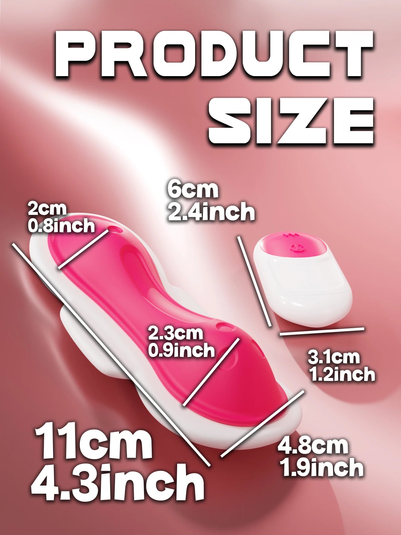 Mini Panty Massager Vibrator APP Remote Control Waterproof rator Female Massager
Quiet operation
USB charging 
Compact design
Discreet shipping