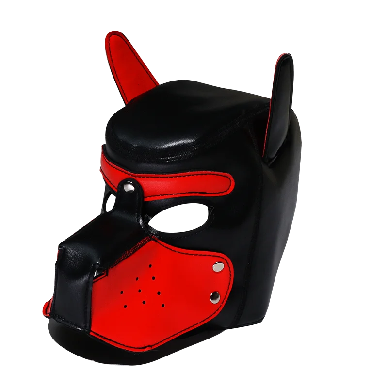 Adult Toys SM Sexy Dog Head Mask Adult Cosplay Games Bdsm Bondage Dog Hood Mask Adult Cosplay Game Adult Goods for Couples