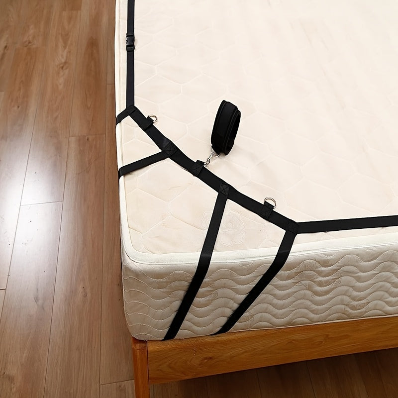 [Reinforced Bed Binding] Upgraded Reinforced Four-corner Bed Binding - Adult SM Sex Bed Game Accessories for Valentine's Day