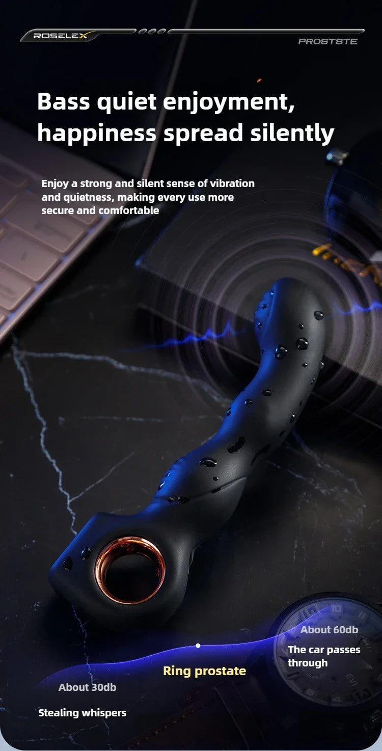 Male Vibrating Prostate Massage Remote Control Anal Plug Butt Plugs for Man Masturbate G-spot Stimulator Gays Anal Sex Toys 18+