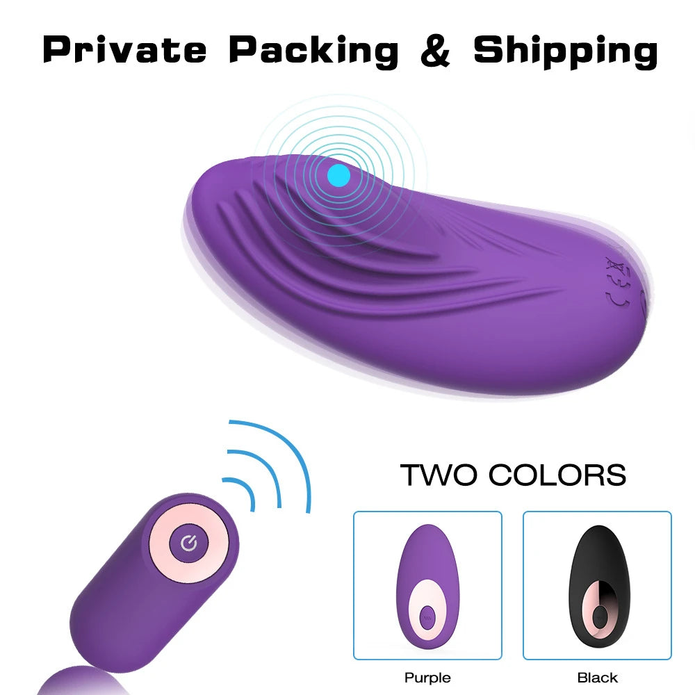 Butterfly Wearable Vibrator for Women Masturbator Wireless Remote Control Clitoris Vibrating Panties Orgasm Sex Toys for Couple