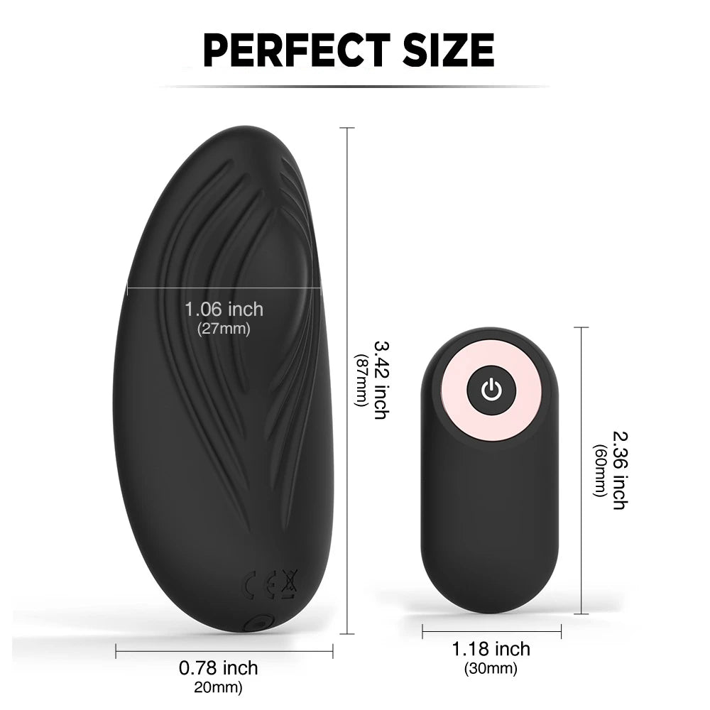 Butterfly Wearable Vibrator for Women Masturbator Wireless Remote Control Clitoris Vibrating Panties Orgasm Sex Toys for Couple