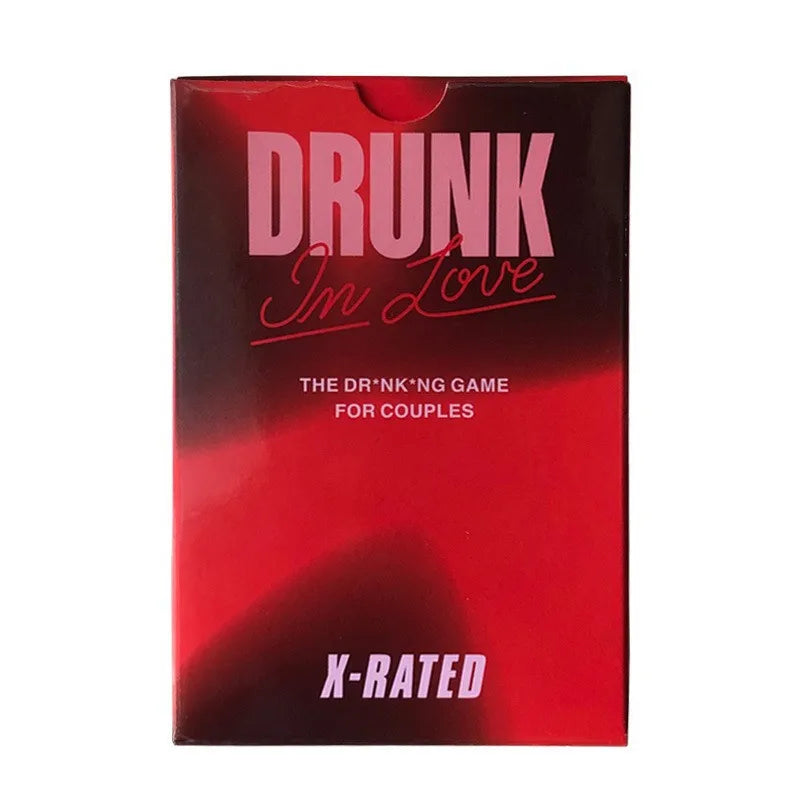 Drunk Lovers Card Game, 54 Playing Cards, Dating Games - Couples Drinking Games