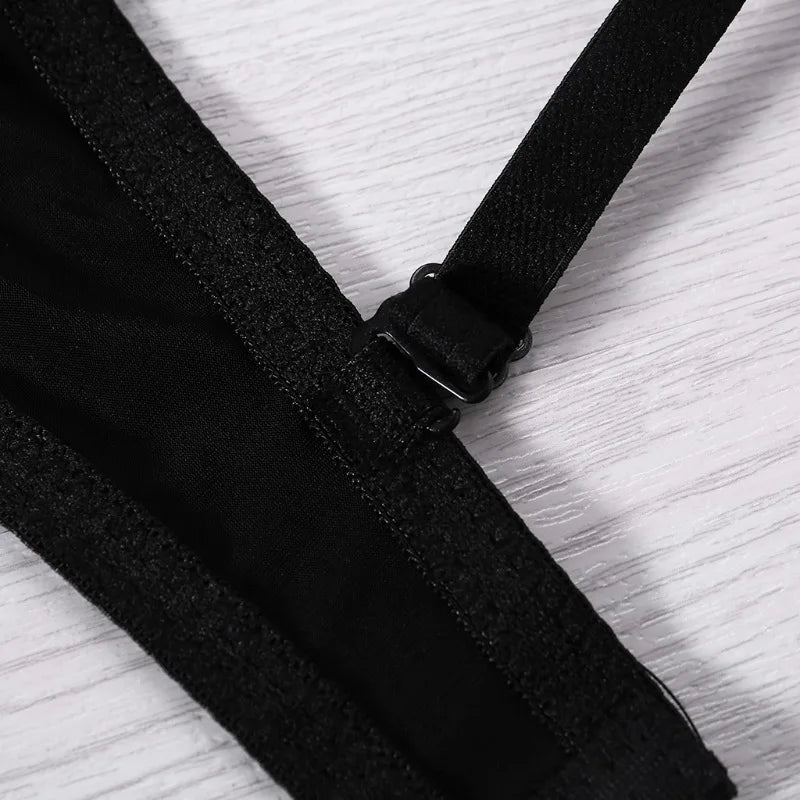 Silver Rivets Punk Rave Bralette Lingerie Gothic Bra Top Sexy Push Up Brassiere Nightclub Party Bar Fashion Hot Bras for Women