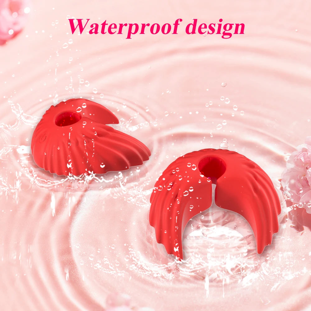 10 Modes Electric Nipple Clamps Vibrator Female Breast Massage Stimulator BDSM Games Breast Pleasure Sex Toys For Women Couples