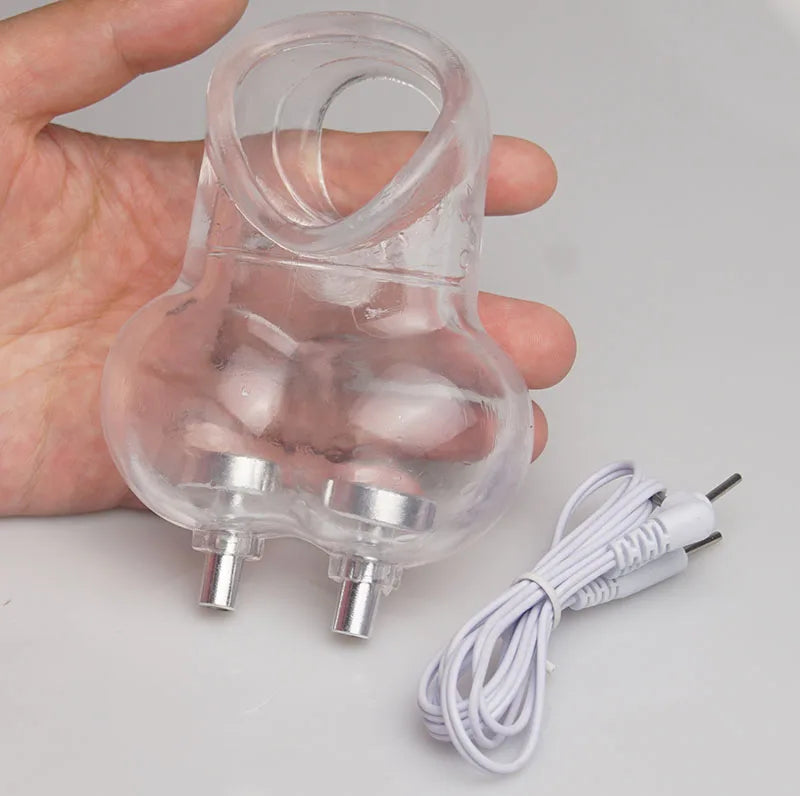 E stim Electrosex Electrostimulation Anal Butt Plug,Electric Shock Penis Cock Ring Stimulation,Electro Sex Cockring,BDSM Toys