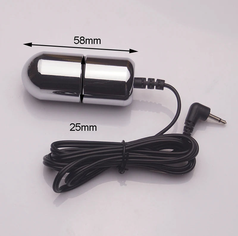 E stim Electrosex Electrostimulation Anal Butt Plug,Electric Shock Penis Cock Ring Stimulation,Electro Sex Cockring,BDSM Toys