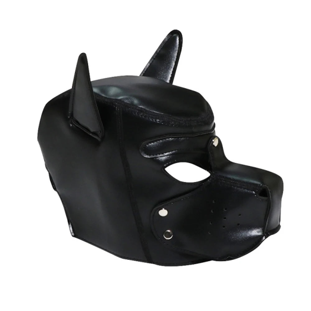 Adult Toys SM Sexy Dog Head Mask Adult Cosplay Games Bdsm Bondage Dog Hood Mask Adult Cosplay Game Adult Goods for Couples