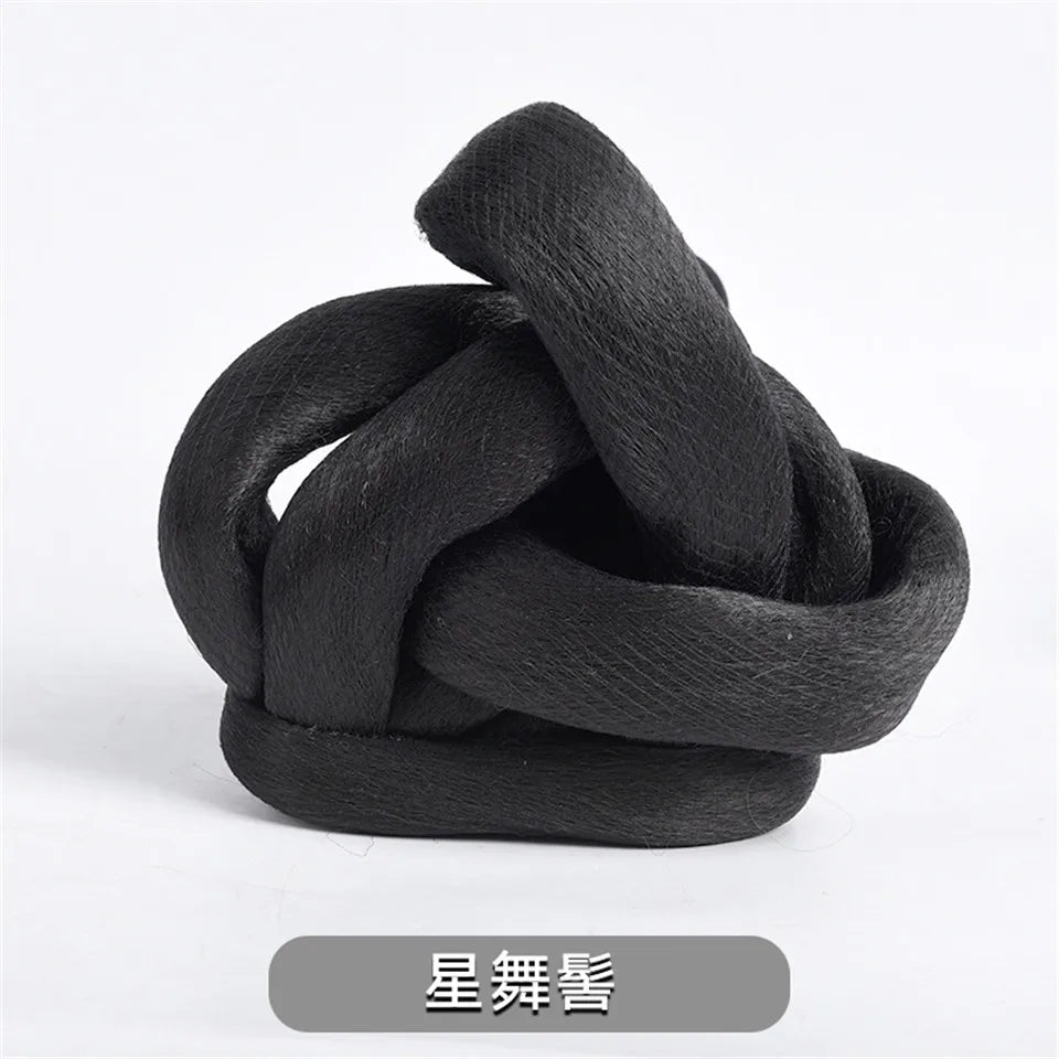 LM Synthetic Hanfu Ancient Costume Chinese Ancient Synthetic Wig Chignon Princess Hair Bun Cosplay Wig For Women