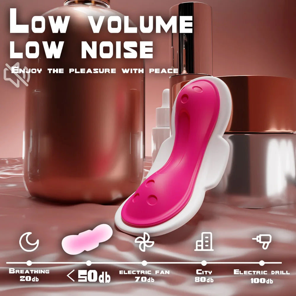 Mini Panty Massager Vibrator APP Remote Control Waterproof rator Female Massager
Quiet operation
USB charging 
Compact design
Discreet shipping