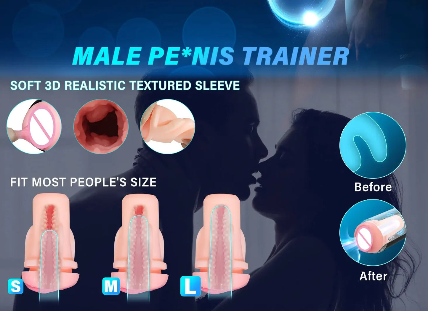 Realistic Vagina Automatic Male Masturbator Pocket Pussy Thrusting Sucking Blowjob Penis Vibrator Massager Adult Sex Toys 18