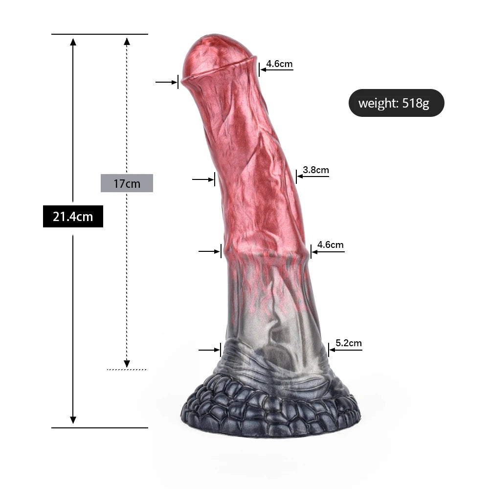 FAAK Squirting Penis Soft Silicone Fantasy Ejaculation Long Horse Dildo With Suction Cup Size S M L Penetration Anal Plug