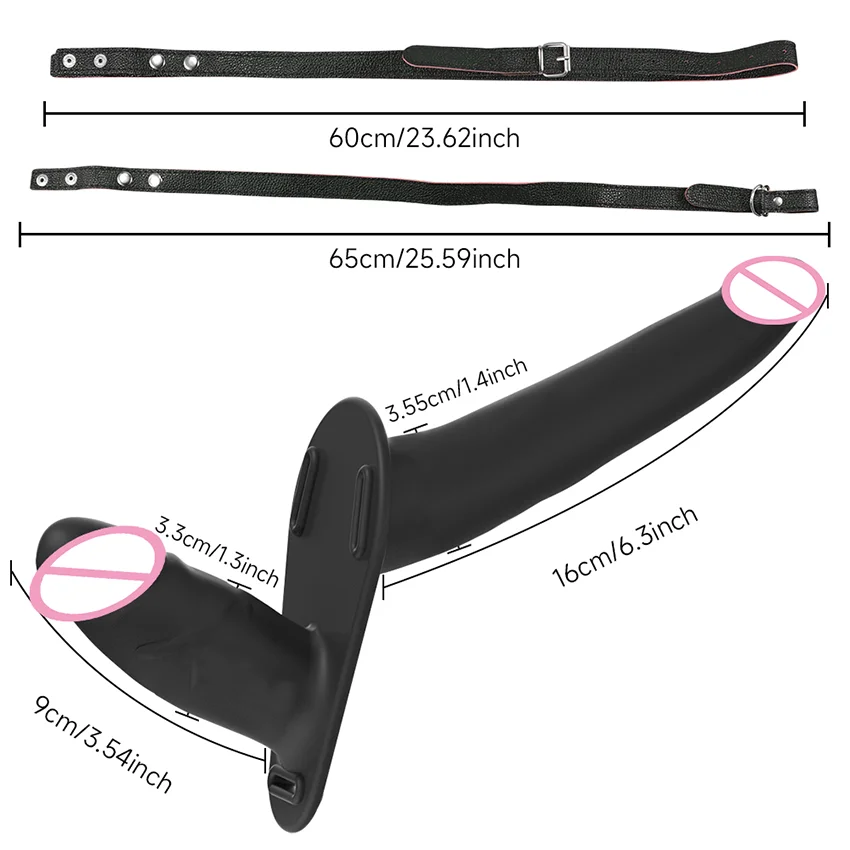 Remote Strap On Double Head Penetration Dildo Vibrator for Lesbian Wearable G-Spot Vagina Massager Sex Toys Adult Products 18+