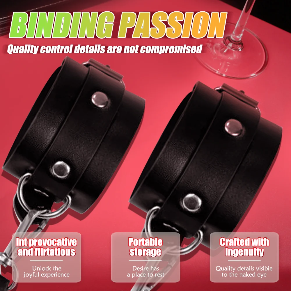 Sex Toys for Adult Erotic Handcuffs Ankle Cuffs Restraints Bdsm Bondage Adult Games Sex Accessories for Couples