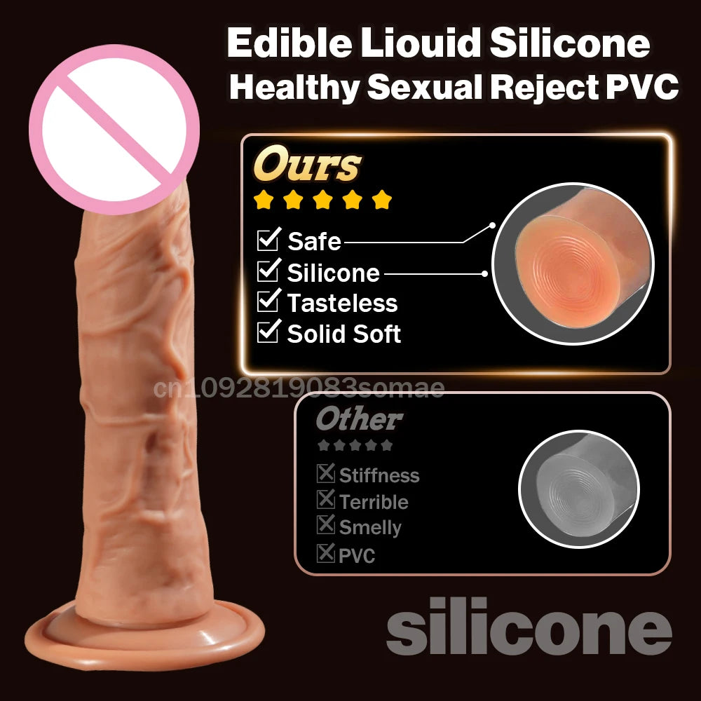Strap On Dildo For Women Realistic Penis with Suction Cup  G-spot Anal Dildos Belt Wearable Panties Dick Sex Toys For Adult Vagi