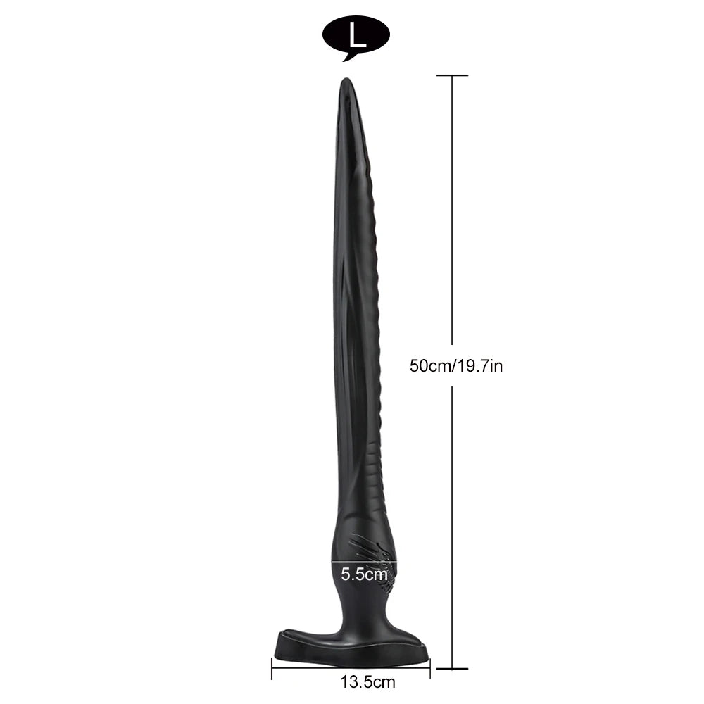 50cm Long Butt Plug Anal Dildo Sex Toy Anus Masturbator Dilator Prostate Massage Anal Plug Adult Sex Toys For Gay Men Woman