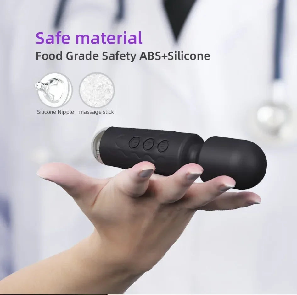 20 Speeds Powerful AV Vibrator for Women 
Mini Rechargeable Massager , Pocket Relax Vibes
Quiet operation
USB charging 
Compact design
Discreet shipping