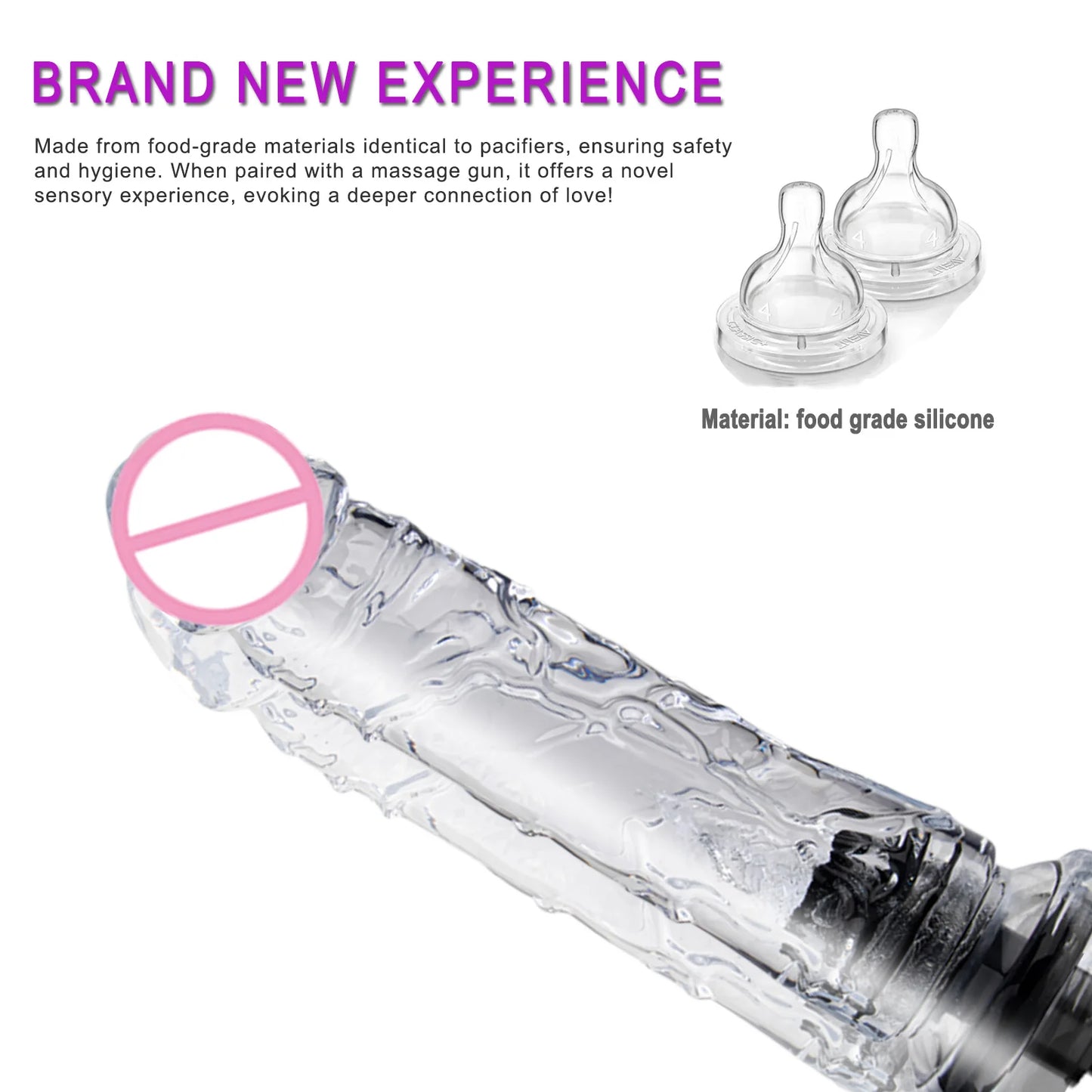 2026 Mini Massage gun Automatic Silent Sex Machine Male Female Sex Toy Masturbator Enhance Pleasure Dildo Vibrator Adult Gift