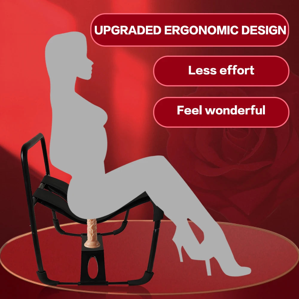 Adjustable height sex chair sex posture auxiliary sex furniture SM novel toys for couples bedroom couple games