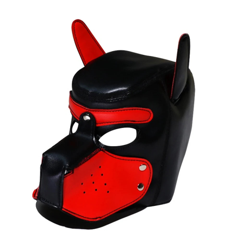 Adult Toys SM Sexy Dog Head Mask Adult Cosplay Games Bdsm Bondage Dog Hood Mask Adult Cosplay Game Adult Goods for Couples