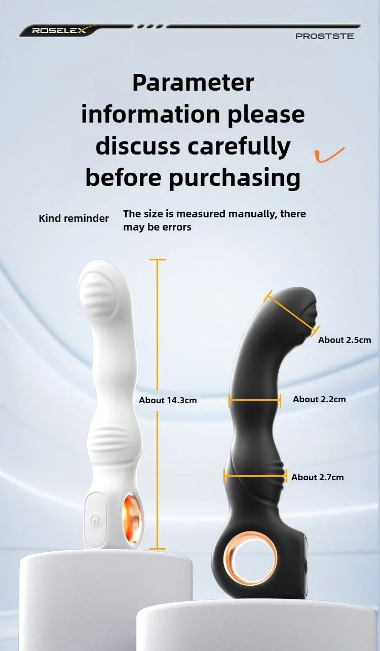 Male Vibrating Prostate Massage Remote Control Anal Plug Butt Plugs for Man Masturbate G-spot Stimulator Gays Anal Sex Toys 18+