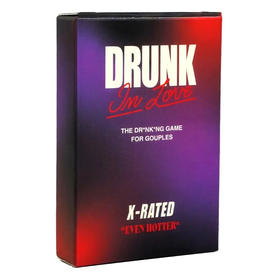 Drunk Lovers Card Game, 54 Playing Cards, Dating Games - Couples Drinking Games