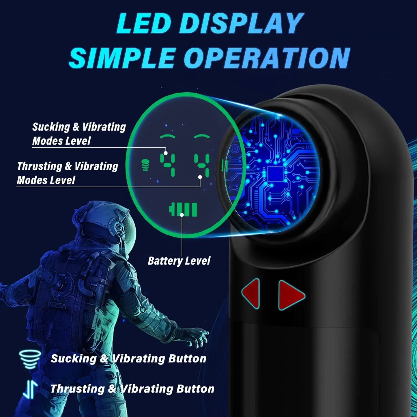 Realistic Vagina Automatic Male Masturbator Pocket Pussy Thrusting Sucking Blowjob Penis Vibrator Massager Adult Sex Toys 18