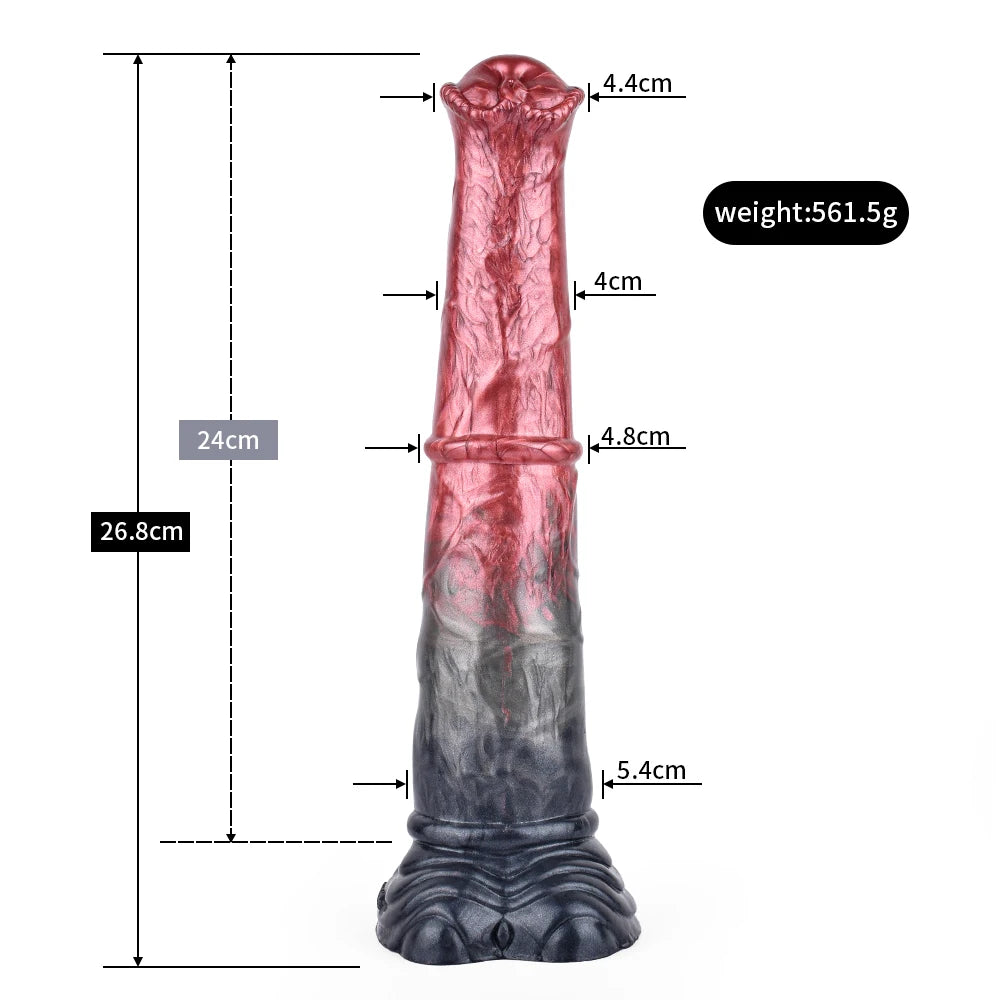 FAAK Squirting Penis Soft Silicone Fantasy Ejaculation Long Horse Dildo With Suction Cup Size S M L Penetration Anal Plug