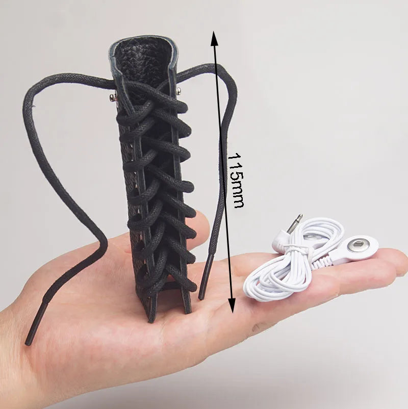 E stim Electrosex Electrostimulation Anal Butt Plug,Electric Shock Penis Cock Ring Stimulation,Electro Sex Cockring,BDSM Toys