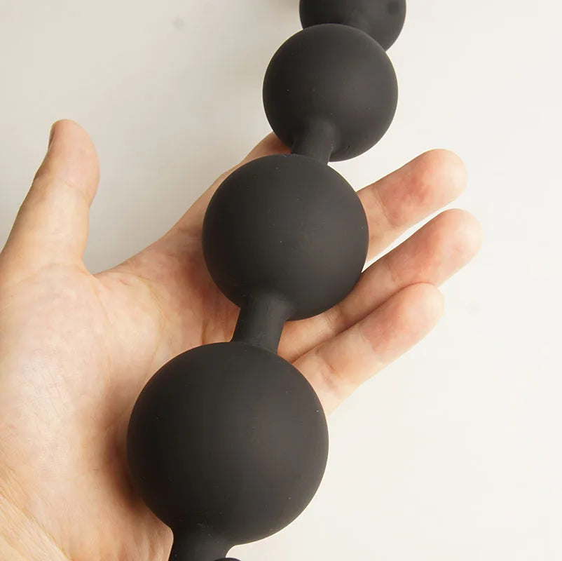 Anal Beads Balls Long Dildo Training,Silicone Anus Ass But Butt Plug,Analplug Buttplug Butplug Sex Toys,Analsex Prostate