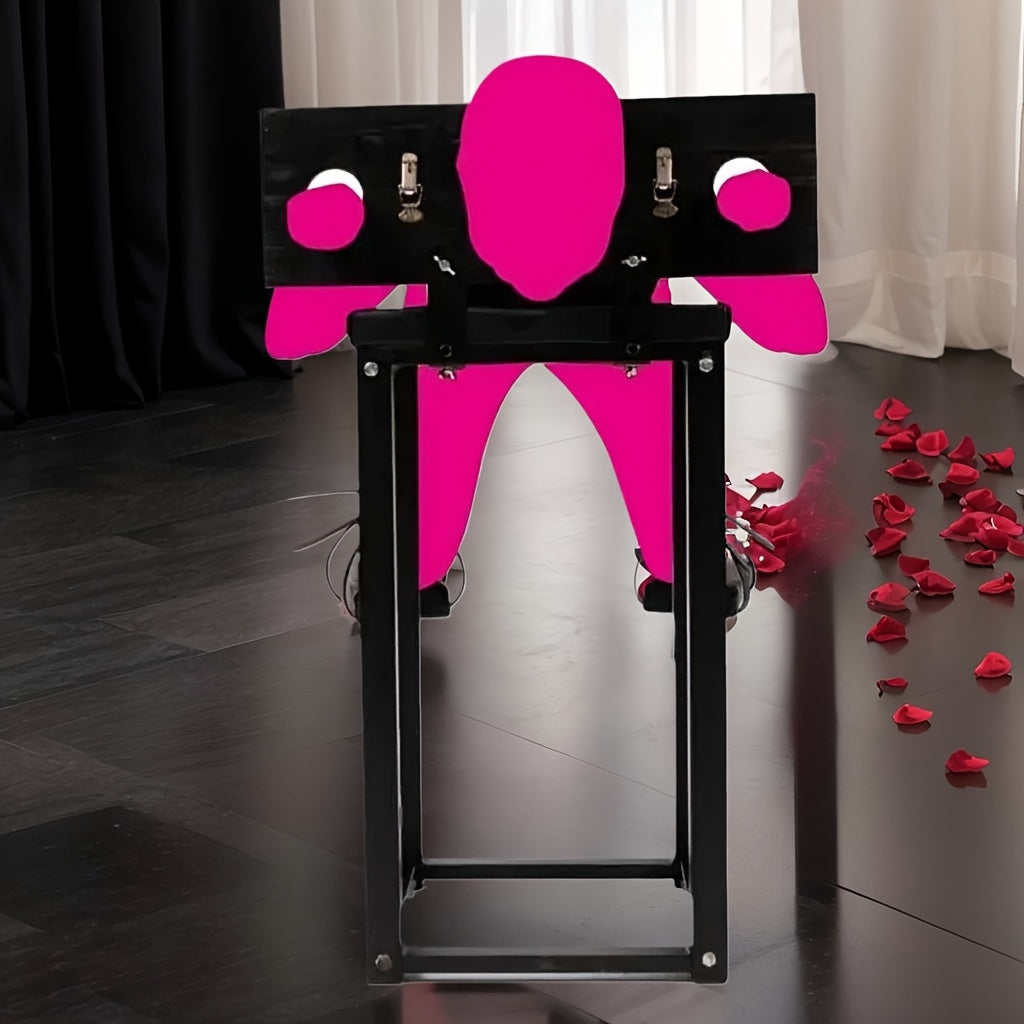 BDSM Sex Chair Bench With Handcuffs And Ankle Cuffs Bondage Chair With Cuffs Fetish BDSM Bondage Furniture For Adult Games